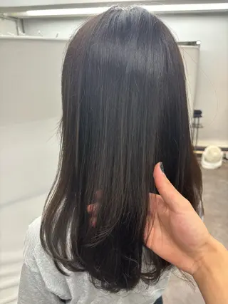 ロング カラー 透明感 カラー/国分寺のヘアスタイル