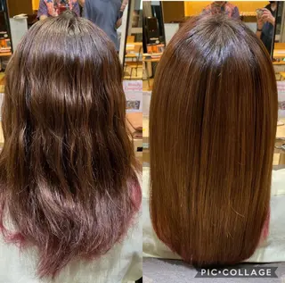 韓国風・ブリーチなし ・あり後藤　一斗店長のヘアスタイル