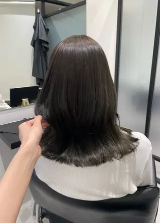 ミディアム 【美容室が苦手な方 専問美容室】MIHOのヘアスタイル