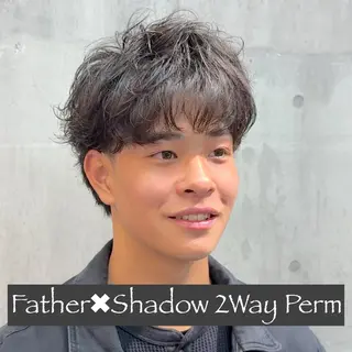 ショート パーマ ヘアアレンジ メンズ MENIN メンズ サロン　望月　涼太のヘアスタイル