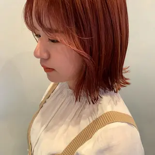 ショート カラー SAKINO. ベージュカラーのヘアスタイル