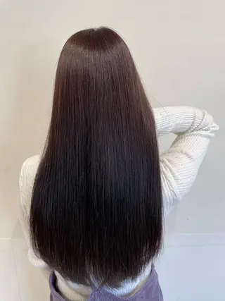 ロング カラー ヘアアレンジ キッズ マツエク・マツパ 髪質改善カラー🦋 田村のヘアスタイル