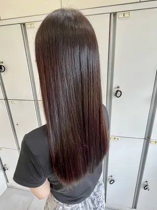 カラー 🫧松尾彩舞樹🫧 アレンジ/艶カラー✨のヘアスタイル