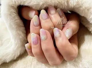 ネイル フルリール 【プライベートサロンのネイルデザイン