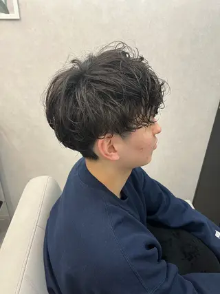 パーマ メンズ 水島 悠香子のヘアスタイル