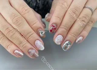 ネイル 神田 ココナッツのネイルデザイン