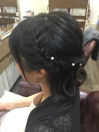 ヘアアレンジ embrace エンブレイスのヘアスタイル