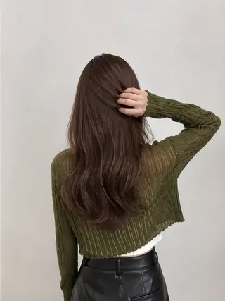 ミディアム カラー 透明感カラー⭐️ Takumaのヘアスタイル