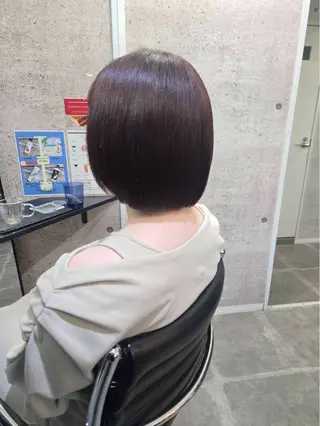 ミディアム ボブカット✂︎ 光翼のヘアスタイル