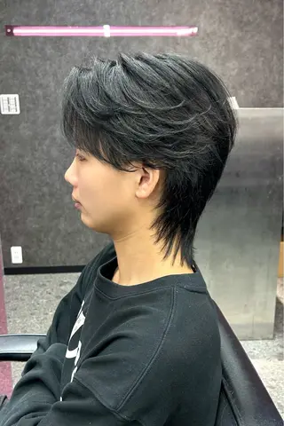 ショート カラー メンズ メンズスタイリスト 前田雄輝のヘアスタイル