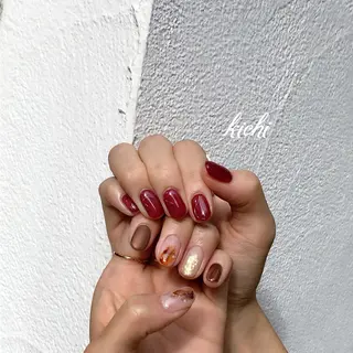 ネイル kichi･: *のネイルデザイン