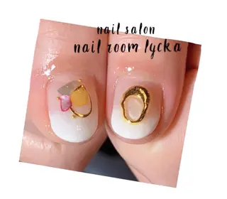 ネイル ﾈｲﾙﾙｰﾑﾘｯｶ 𝐦𝐚𝐲𝐮のネイルデザイン