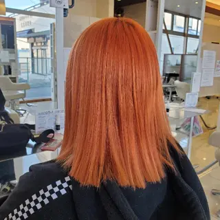 カラー 北野 親善のヘアスタイル