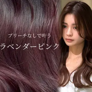 ロング カラー RYU韓国ヘア/レイ ヤー/透明感艶カラーのヘアスタイル