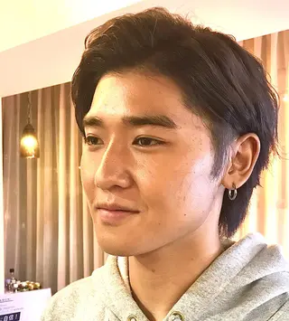 ショート カラー メンズ 💎透明感カラー特化 💎TAISEIのヘアスタイル