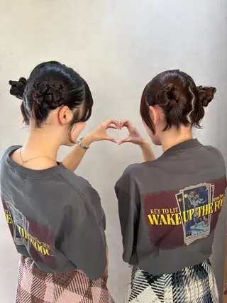 ヘアアレンジ 遠藤 玲のヘアスタイル