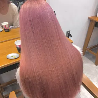 ロング little salt 渋谷店所属・akina＊ブリーチ ♡トレンドヘアのヘアスタイル