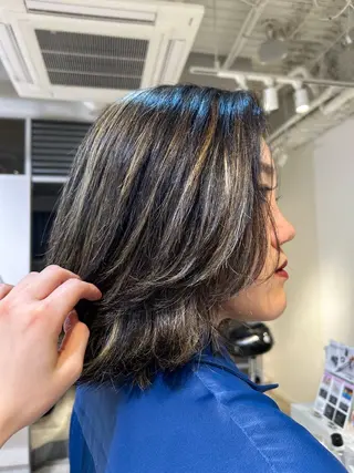 カラー 骨格診断カット ひより FILMSのヘアスタイル