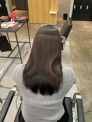 ミディアム カラー ERINA 🐮RAFTOKYOのヘアスタイル