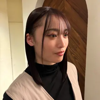 セミロング カラー ⌇🌹透明感カラー 🌹ᴍᴇɢᴜᴍɪ ⌇のヘアスタイル