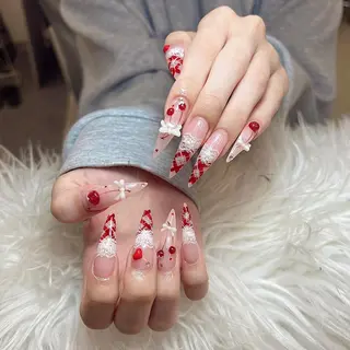 ネイル ミン ゴテゴテネイルのネイルデザイン