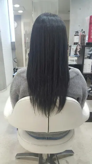 ロング 髪質改善×レイヤー 高嶋のヘアスタイル