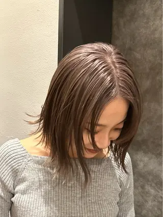 カラー 透明感カラー 🦙なりたりみのヘアスタイル