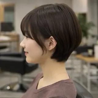 ショート manami/ ハッシュレイヤーのヘアスタイル
