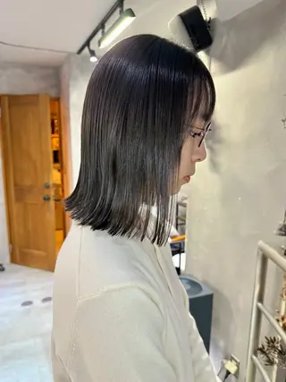 ミディアム ウルフ レイヤー パーマ🪐MANAのヘアスタイル