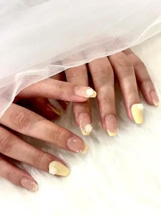 ミディアム mimi‪‪❤︎‬ harukaのネイルデザイン