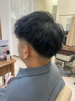 パーマ メンズ 後藤 瀬奈のヘアスタイル