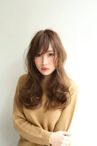ロング 韓国ヘア🕊村上 ののこ🕊のヘアスタイル