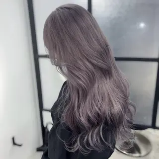 ロング カラー Ren. 🦋デザインカラーのヘアスタイル