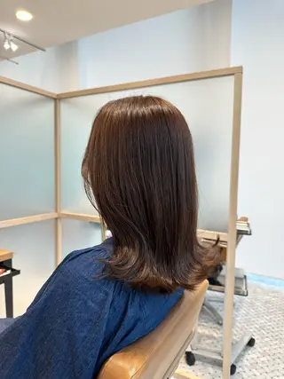 ロング カラー ヘアアレンジ REONA🪽✨薬院 レイヤーカット🫧のヘアスタイル