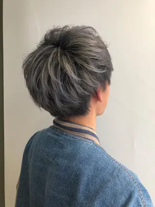 ショート メンズ 💈メンズハイライト 南谷💈のヘアスタイル