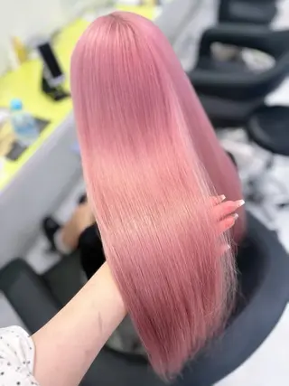 カラー akari🎀🤍 ガーリーstyleのヘアスタイル