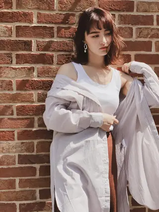 ミディアム chouchou 心斎橋のヘアスタイル