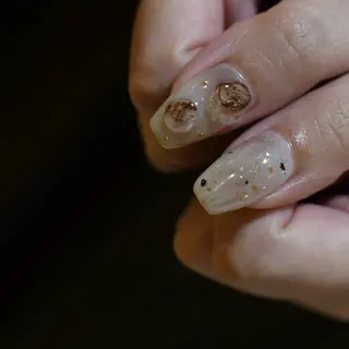 ネイル nuu栄 ユキ / 大人ニュアンスのネイルデザイン