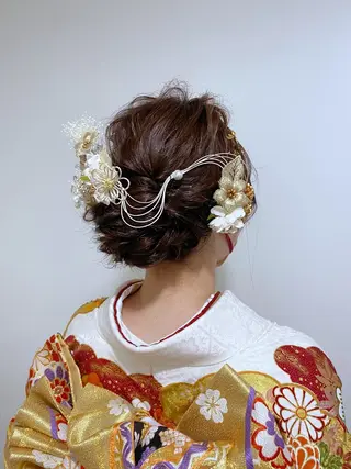 ヘアアレンジ ヘアセットサロン ココのヘアスタイル