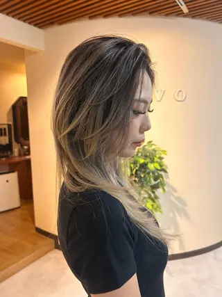 ロング カラー 竹井俊介/悩み解消 /実現性のヘアスタイル