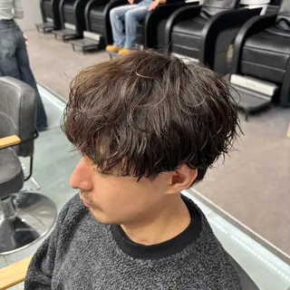 メンズ 🦋女子ウケメンズ パーマYUI🦋のヘアスタイル