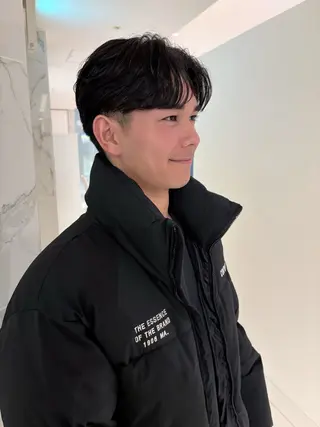 ショート パーマ メンズ AVANCE KAKOのヘアスタイル