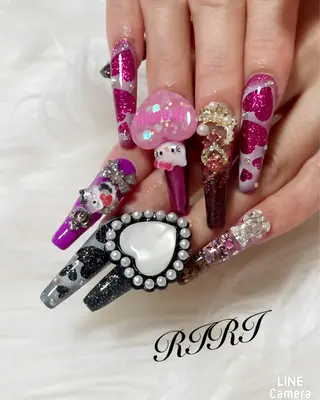 ネイル riri オーナーのネイルデザイン