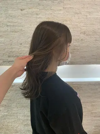 カラー ✄折橋 彩花🐶🍑のヘアスタイル
