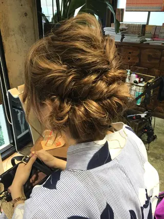 ヘアアレンジ 北條 優輝のヘアスタイル