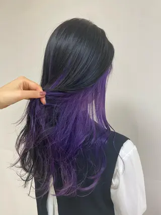 ロング カラー ヘアアレンジ 【Sweep】おじま のぞみのヘアスタイル