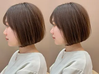 ショート 山田勇真 ボブ/縮毛矯正/金山のヘアスタイル