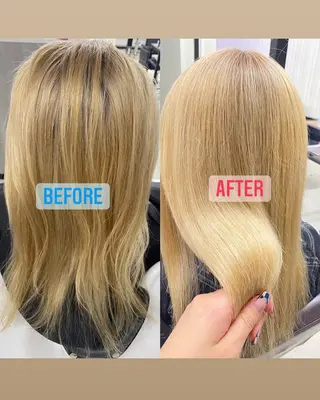 ロング カラー UNDER vr 【アンダーバー】のヘアスタイル