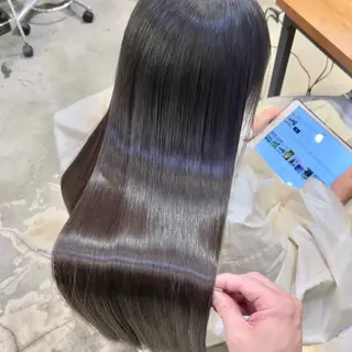 ロング ✨縮毛矯正/髪質改善 錦糸町/松坂拓馬のヘアスタイル