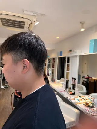 ショート メンズ 福本 好子のヘアスタイル